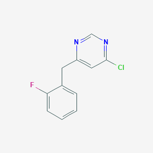 4-Chloro-6-(2-fluorobenzyl)pyrimidine