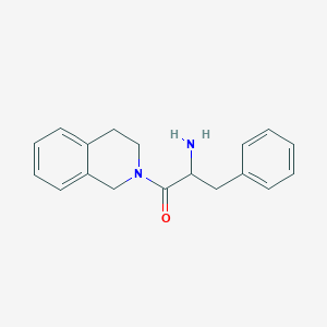 2-Amino-1-[3,4-dihydro-2(1H)-isoquinolinyl]-3-phenyl-1-propanone