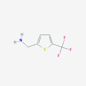 (5-(Trifluoromethyl)thiophen-2-yl)methanamine