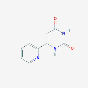 6-(pyridin-2-yl)pyrimidine-2,4(1H,3H)-dione