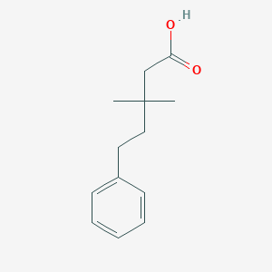 3,3-Dimethyl-5-phenylpentanoic acid