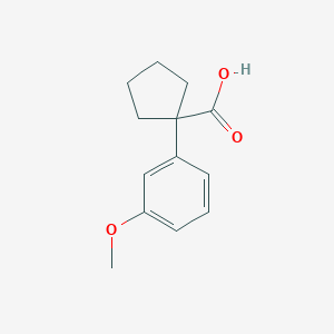 1-(3-Methoxyphenyl)cyclopentanecarboxylic acid