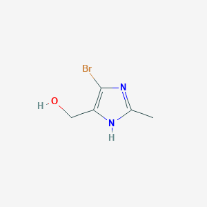 4-Bromo-5-hydroxymethyl-2-methylimidazole