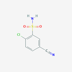 2-Chloro-5-cyanobenzenesulfonamide
