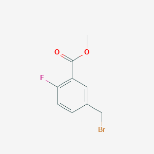 Methyl 5-(bromomethyl)-2-fluorobenzoate