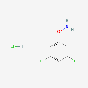 molecular formula C6H6Cl3NO B13713104 O-(3,5-dichlorophenyl)hydroxylamine Hydrochloride 