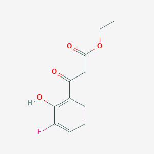 molecular formula C11H11FO4 B13713355 Ethyl 3-(3-Fluoro-2-hydroxyphenyl)-3-oxopropanoate 