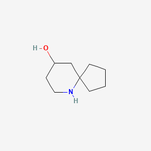 molecular formula C9H17NO B1371348 6-Azaspiro[4.5]decan-9-ol 