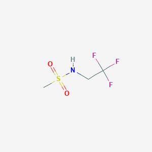 molecular formula C3H6F3NO2S B1371356 N-(2,2,2-trifluoroethyl)methanesulfonamide 