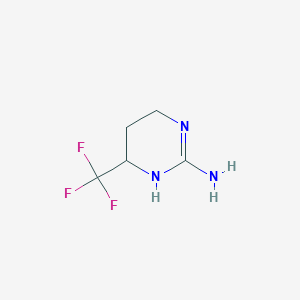 4-(Trifluoromethyl)-1,4,5,6-tetrahydropyrimidin-2-amine