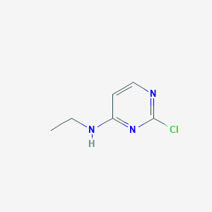 molecular formula C6H8ClN3 B1371358 2-Chloro-N-ethylpyrimidin-4-amine CAS No. 86443-51-8