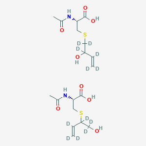 molecular formula C18H30N2O8S2 B13713614 MHBMA-d6 