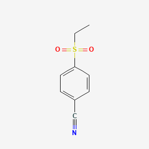 molecular formula C9H9NO2S B1371365 4-Ethylsulfonylbenzonitrile CAS No. 409112-19-2