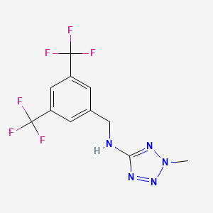 5-[N-(3',5'-Bistrifluoromethylbenzyl)amino]-2-methyltetrazole