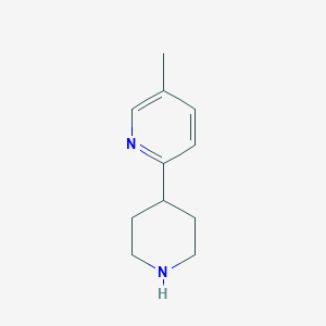 5-Methyl-2-(piperidin-4-yl)pyridine