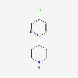 5-Chloro-2-(piperidin-4-YL)pyridine