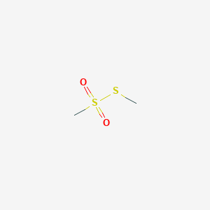 molecular formula C2H6O2S2 B013714 S-Methyl methanethiosulfonate CAS No. 2949-92-0