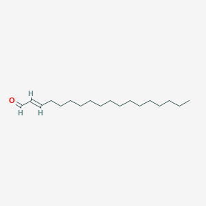 molecular formula C18H34O B137140 Octadec-2-enal CAS No. 51534-37-3