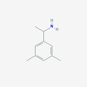 molecular formula C10H15N B1371406 1-(3,5-Dimethylphenyl)ethan-1-amine CAS No. 91251-31-9