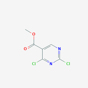 molecular formula C6H4Cl2N2O2 B1371409 Methyl 2,4-dichloropyrimidine-5-carboxylate CAS No. 3177-20-6