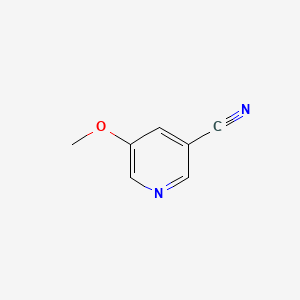 molecular formula C7H6N2O B1371411 5-Methoxynicotinonitrile CAS No. 298204-74-7