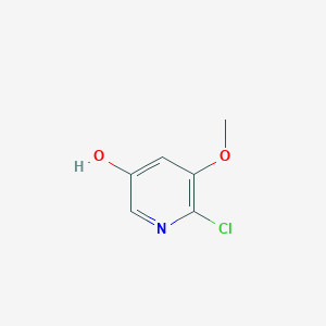 molecular formula C6H6ClNO2 B1371422 6-Chloro-5-methoxypyridin-3-ol CAS No. 1105933-54-7