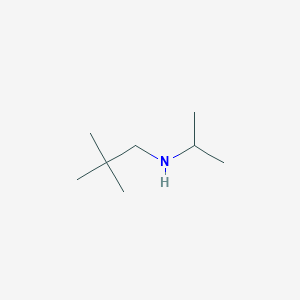 molecular formula C8H19N B1371439 Neopentylisopropylamine 