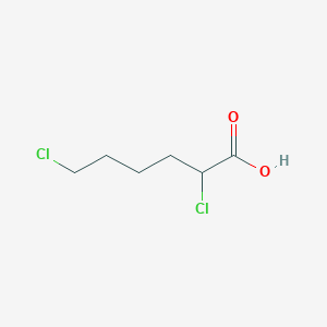 molecular formula C6H10Cl2O2 B1371451 2,6-Dichlorohexanoic acid 