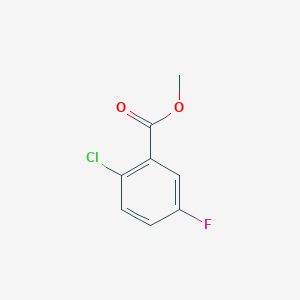 molecular formula C8H6ClFO2 B1371452 Methyl 2-chloro-5-fluorobenzoate CAS No. 647020-63-1