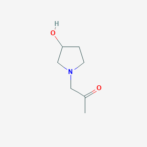 1-(3-Hydroxypyrrolidin-1-yl)propan-2-one