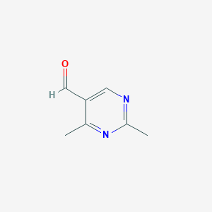 molecular formula C7H8N2O B1371470 2,4-Dimethylpyrimidine-5-carbaldehyde CAS No. 933702-51-3