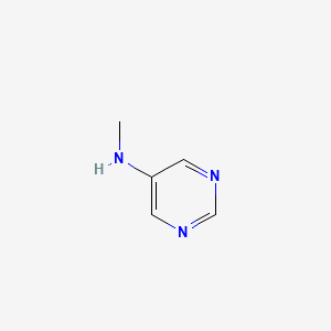 molecular formula C5H7N3 B1371474 N-methylpyrimidin-5-amine CAS No. 40492-24-8
