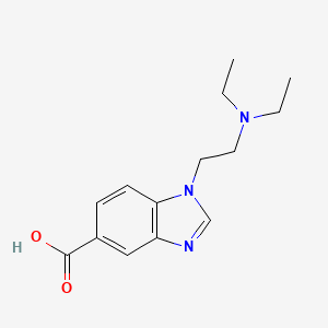 1-[2-(diethylamino)ethyl]-1H-benzimidazole-5-carboxylic acid