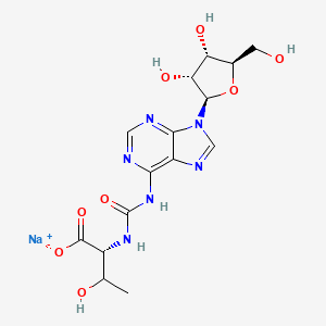 molecular formula C15H19N6NaO8 B13714791 t6-Adot 