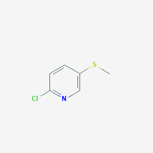 molecular formula C6H6ClNS B1371480 2-Chloro-5-(methylthio)pyridine CAS No. 41288-94-2