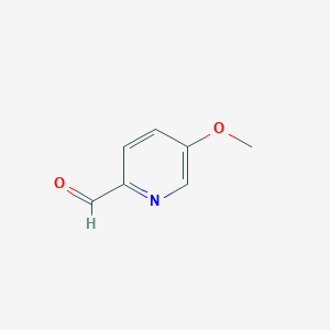 molecular formula C7H7NO2 B1371485 5-Methoxypicolinaldehyde CAS No. 22187-96-8