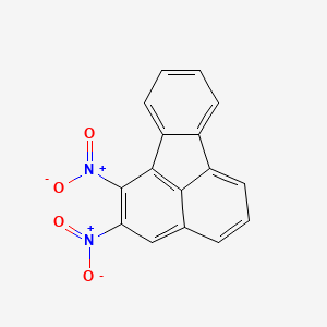 molecular formula C16H8N2O4 B13714927 1,2-Dinitrofluoranthene CAS No. 33611-88-0