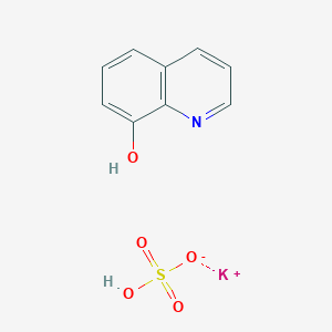 molecular formula C9H8KNO5S B1371524 8-Hydroxyquinoline potassium sulphate 