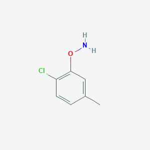 molecular formula C7H8ClNO B13715444 O-(2-Chloro-5-methylphenyl)hydroxylamine 