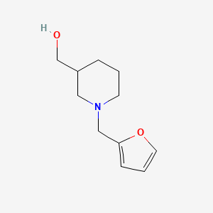(1-(Furan-2-ylmethyl)piperidin-3-yl)methanol