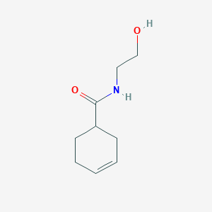 N-(2-hydroxyethyl)cyclohex-3-ene-1-carboxamide