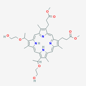 molecular formula C40H50N4O8 B137156 di-Heedp CAS No. 151337-74-5