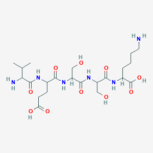 molecular formula C22H40N6O10 B1371583 A-VI-5 CAS No. 39194-96-2