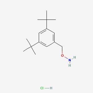 molecular formula C15H26ClNO B13715944 O-(3,5-Di-tert-butylbenzyl)hydroxylamine Hydrochloride 