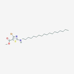 molecular formula C23H41BrN2O2S B13716037 Methyl 4-bromo-2-(octadecylamino)thiazole-5-carboxylate 