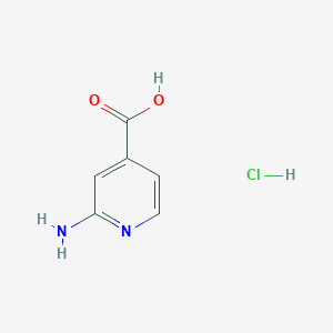 molecular formula C6H7ClN2O2 B1371605 2-Aminoisonicotinic acid hydrochloride CAS No. 1185560-43-3