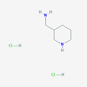 molecular formula C6H16Cl2N2 B1371607 Piperidin-3-ylmethanamine dihydrochloride CAS No. 71766-76-2