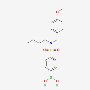 4-(N-Butyl-N-(4-methoxybenzyl)sulfamoyl)phenylboronic acid