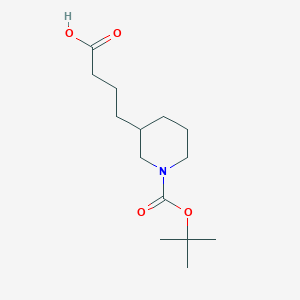 4-(1-Boc-piperidin-3-yl)-butyric acid