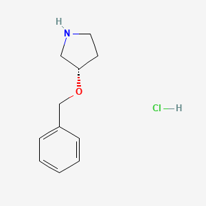 (s)-3-Benzyloxy-pyrrolidine hydrochloride